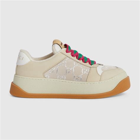 gucci screener women's|gucci screener sneakers high top.